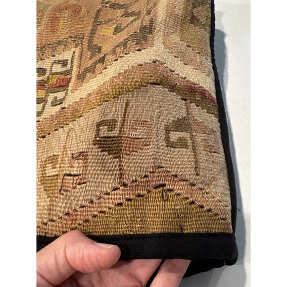 Southwestern Heavy Textured Women’s Vest Artsy Art To Wear Boho Western Country - Picture 16 of 16